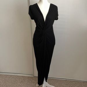 Black Knot waste Dress